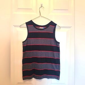 Tony Hawk Black and Red Striped Tank Top